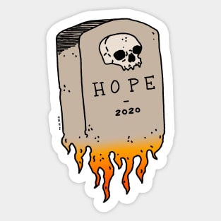 -Hope- 2020 Inktober Collection Sticker